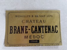 étiquette vin Château