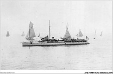 AHGP3-BATEAUX DE GUERRE MARINE CARTE PHOTO-0236 - FRANCE - ARBALETE