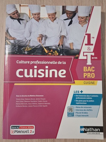 Livre cuisine première et - de,