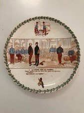 Ancienne assiette parlante - assiette,