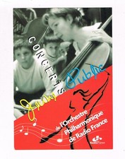 RADIO FRANCE - CONCERTS JEUNE PUBLIC - CARTE PUBLICITAIRE - COLLECTION