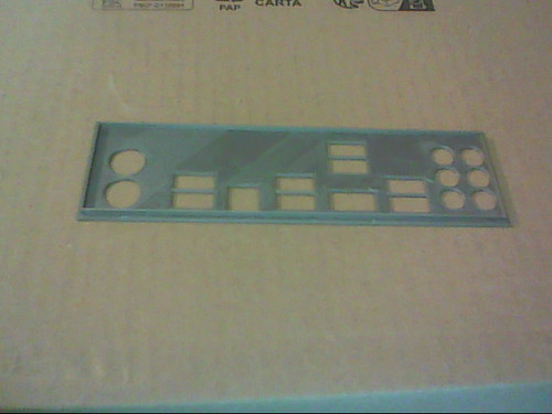 Shield plaque arriere en - i/o,