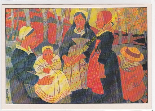 Art tableau paul serusier - cp,