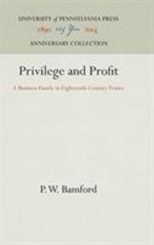 Privilege and profit a - and, :