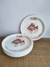 Lot de 6 Anciennes Assiettes