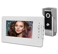 X Kit Interphone Familial Moniteur 7 Pouces TFT Caméra Couleurs Maison