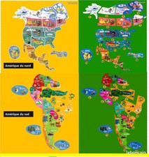 Magnets Brossard Savane Amérique du nord / Amérique du Sud [Au choix] TOUS DISPO