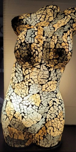 Lampe buste femme - lampe,