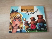 POP UP LIVRE LIVRE SYSTEMES BOUCLE D'OR ET LES TROIS OURS KUBASTA 1971