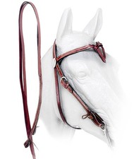 Bridon en cuir occidental