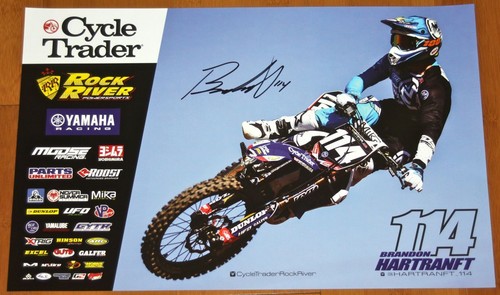 2018 brandon hartranft signed - brandon,