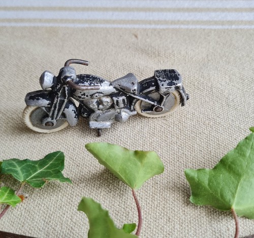 Ancien jouet plomb moto jeux - moto,