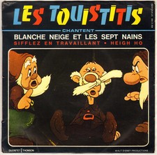 LES TOUISTITIS "BLANCHE NEIGE" ROCK TWIST EP 1962 DUCRETET THOMSON 460 V 456