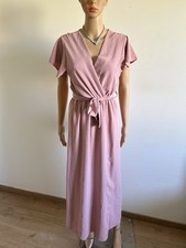 Robe longue rose taille unique