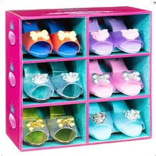 Princesse Filles Set 6 Paires Chausson Jeu Chaussures Costume Déguisement Cadeau