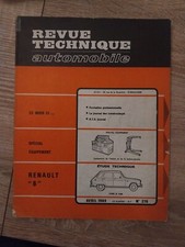REVUE TECHNIQUE RENAULT 6 R 1180 843 Cm3