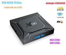 X96 M200 TV Box Android 14