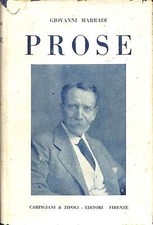 Prose, Giovanni Marradi