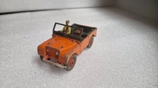 Dinky Toys - Land Rover avec personnage orange, Original, etat d'usage