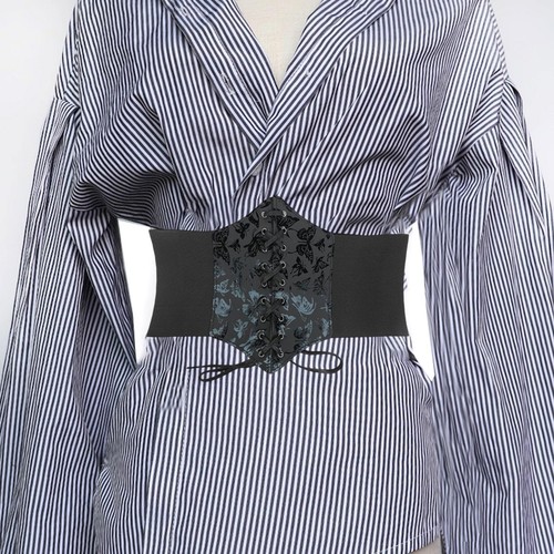 Ceinture corset large pour