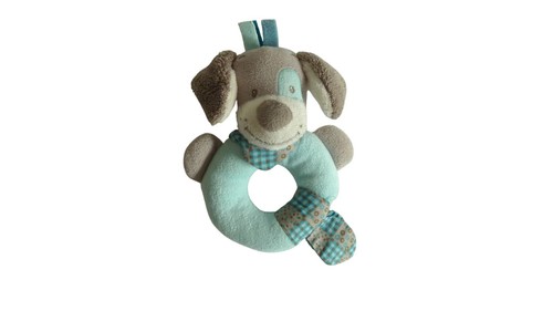 Doudou chien hochet - chien, collection