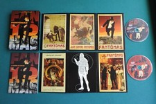 Louis Feuillade : Fantômas (coffret 5 premiers films muets + livret)