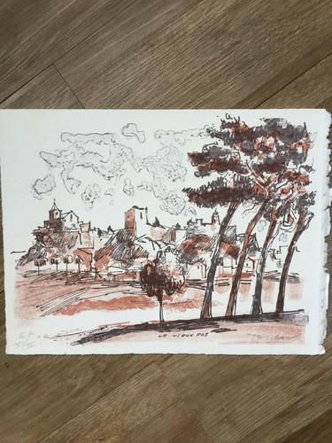 Lithographie originale - originale,