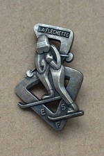 Insigne, broche médaille ski