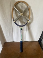 Raquette Ancienne Tennis DONNAY Bois + Protection Vintage #C682