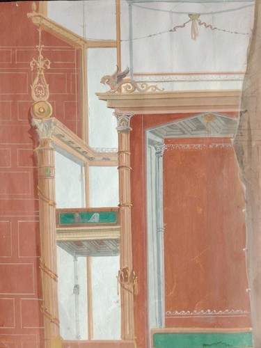 Belle gouache architecture - belle,