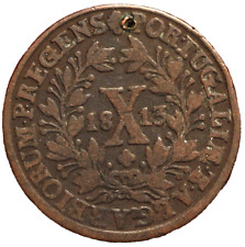 #12020 - Portugal 10 réis - Jean Princeps Regent 1813