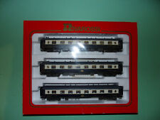 RIVAROSSI coffret 3 voitures PULLMAN FLECHE D'OR CIWL 3641 NEUF et RARE