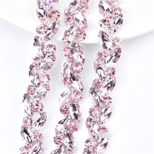 Cristal Frange Strass Dentelle