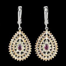 925 Argent Sterling Boucles