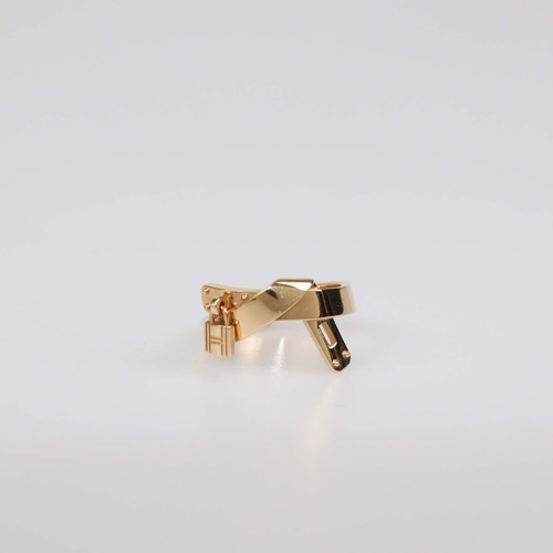 Bague hermès rose 18 - hermès, en