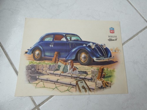 Simca berline 1948 - 8,