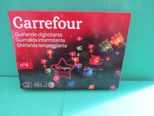 ANCIENNE GUIRLANDE LUMINEUSE NOEL 50 AMPOULES  NEUVE EN BOITE