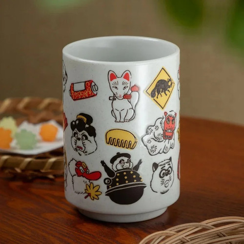 Pompoko tasse thé - à,