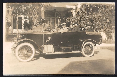 Carte postale photo voiture