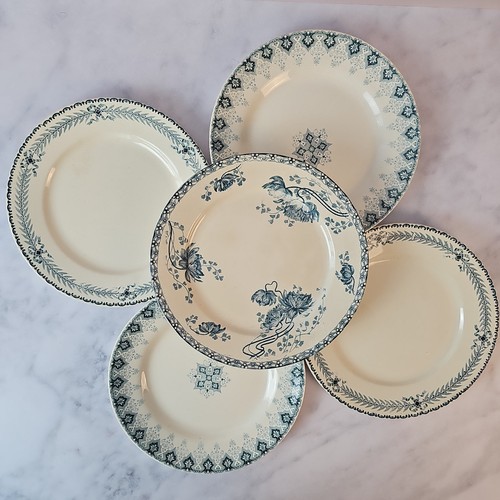 Assiettes plates choisy - plates, roi