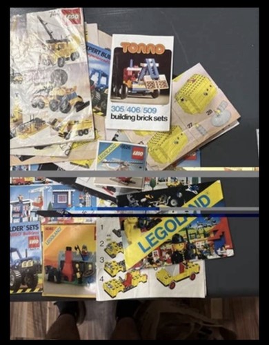 Lego magazine vintage 1980 - lego,