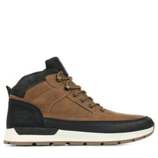 Chaussures Boots Compagnie Canadienne homme Ontario Marron Synthétique Lacets
