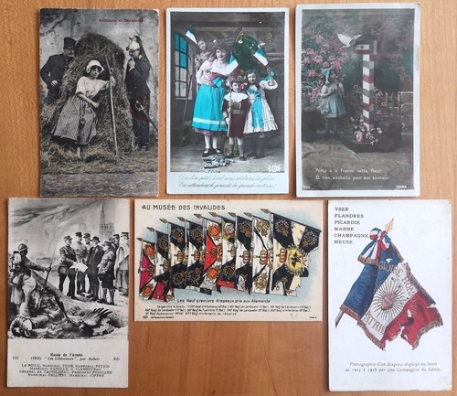 Cpa patriotiques guerre - patriotiques,