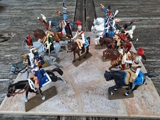 Lot de 11 cavaliers et chevaux