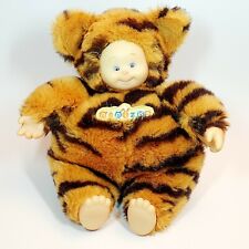 Ancienne Peluche Doudou NANIZOO déguisé en Tigre BERCHET rare Excellent état 