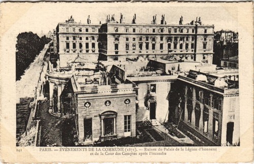 Cpa commune paris - cpa, palais
