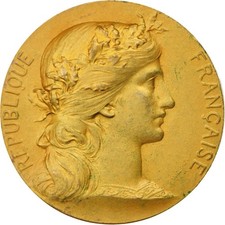 France, Medal, Député Georges Bureau, Politics, Society, War, Dupuis.D, TTB+