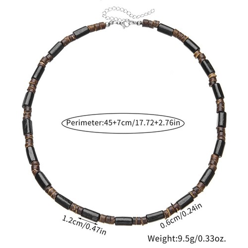 Collier unisexe acier - en,