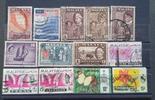 Timbres MALAISIE / MALAYSIA
