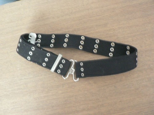 Ceinture noire corde reglable - ceinture,